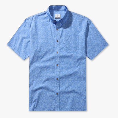 The Ocean Breeze Lattice Print