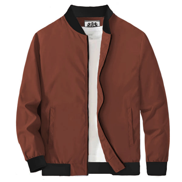 Winter Casual Quilted Jacket Bomber Jackets Zip-Up Coat