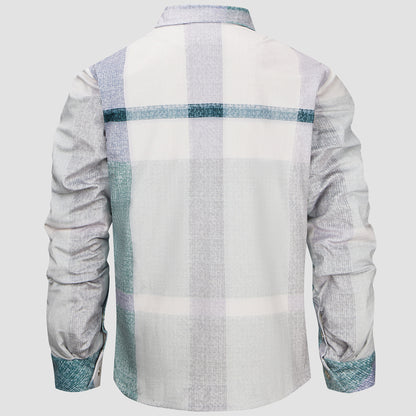 Fleece Lined Plaid Button Flannel Jacket