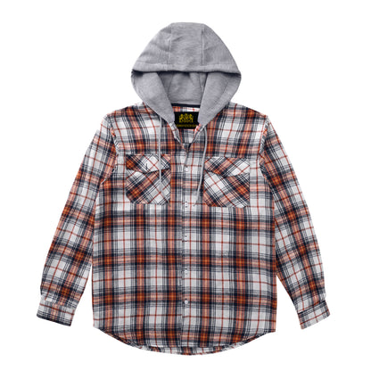 Cotton Hooded Shirt Warmth, Comfort, Durable, And Skin-Friendly