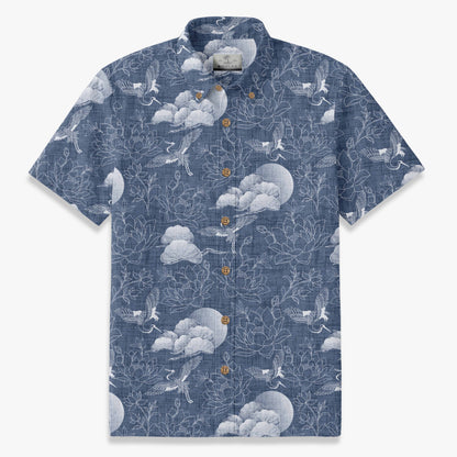 Ethereal Crane & Bloom