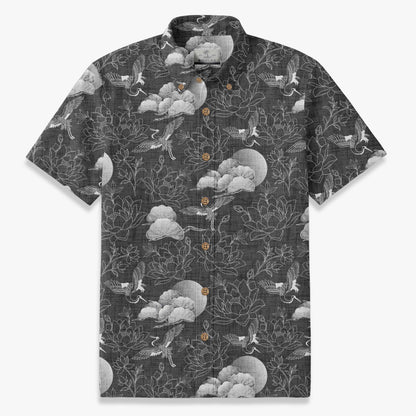 Ethereal Crane & Bloom