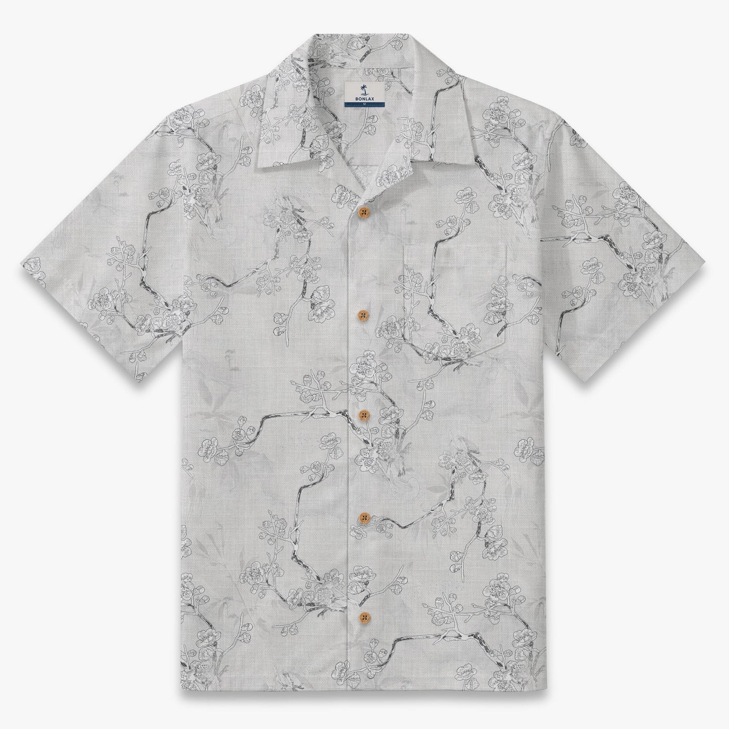 Vintage Edo Sakura Camp Shirt