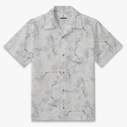 Vintage Edo Sakura Camp Shirt