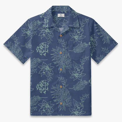 Vintage Vine Aloha Camp Shirt