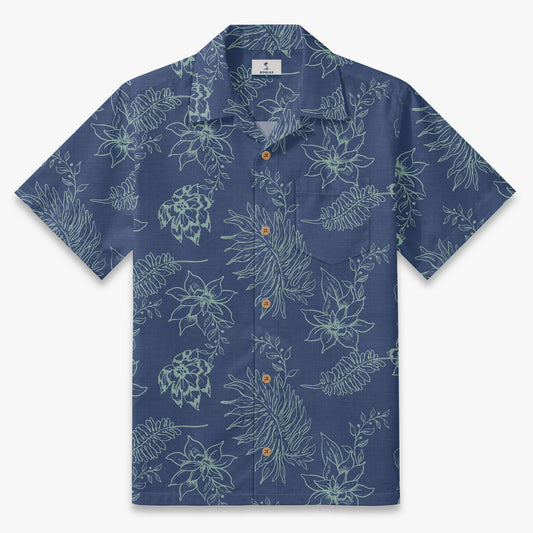 Vintage Vine Aloha Camp Shirt