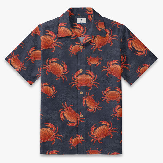 Coastal Crab Crush Camp Shirt