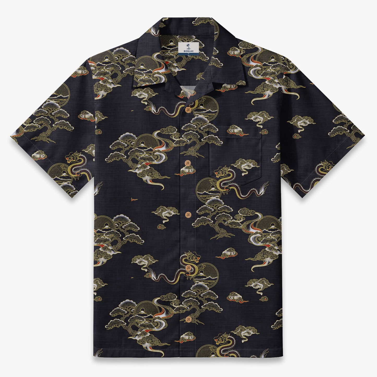 Celestial Dragon Aloha Camp Shirt