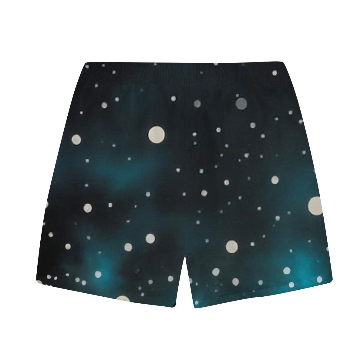 Star Wars Darth Vader Santa Hat Snow Print Elastic Waistband Casual Shorts