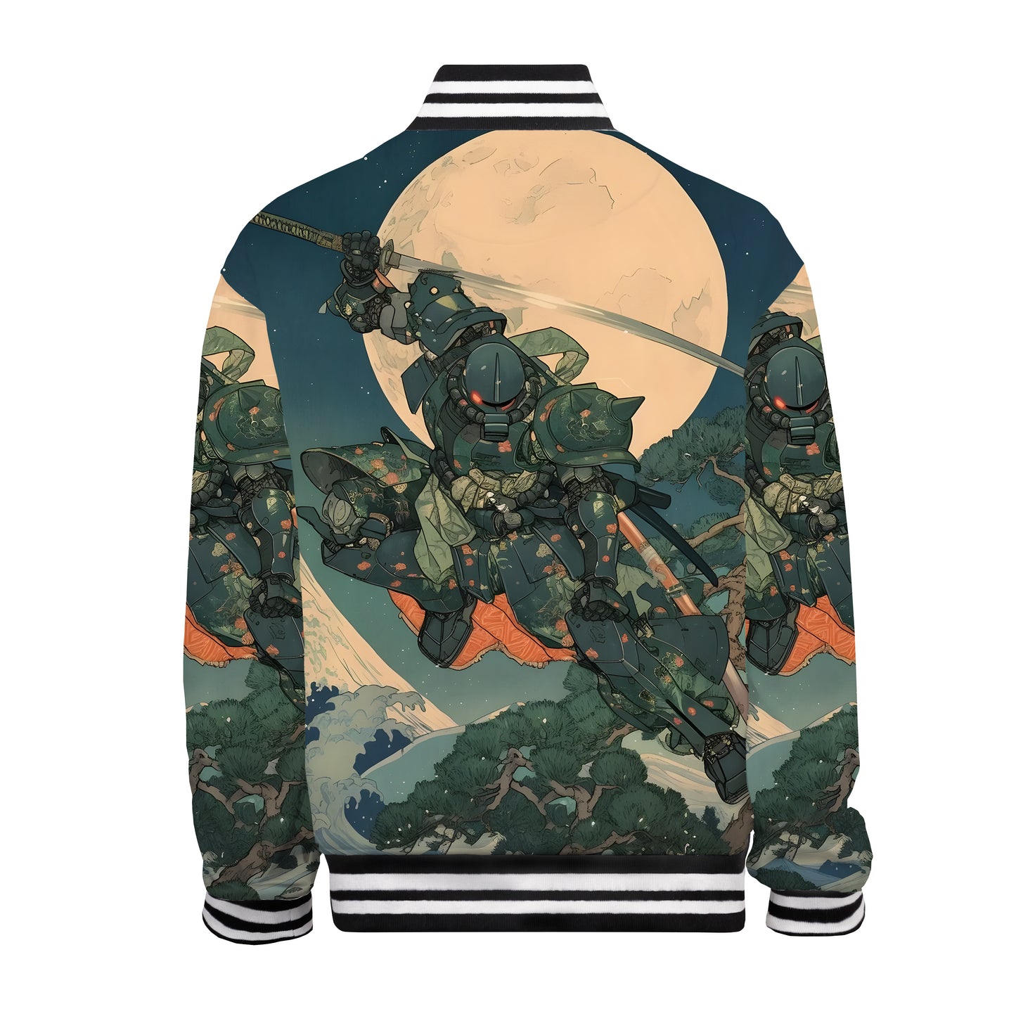 Gundam Print Bomber Jacket