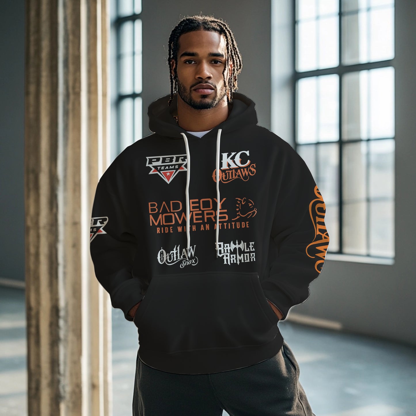 PBR / KC Print Hooded Sweatshirt