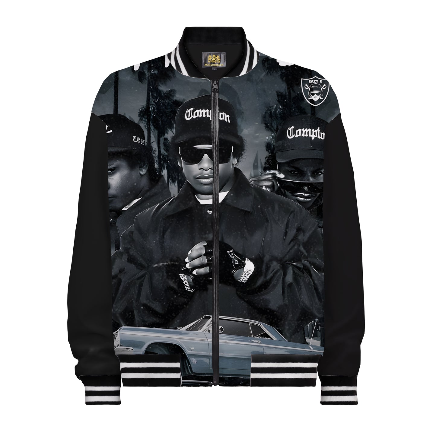 Hip-Hop Music Bomber Jacket