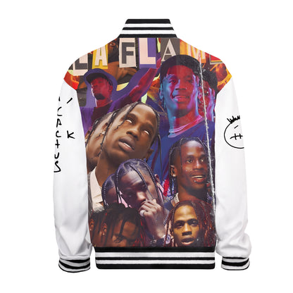 Hip-hop star Print Bomber Jacket