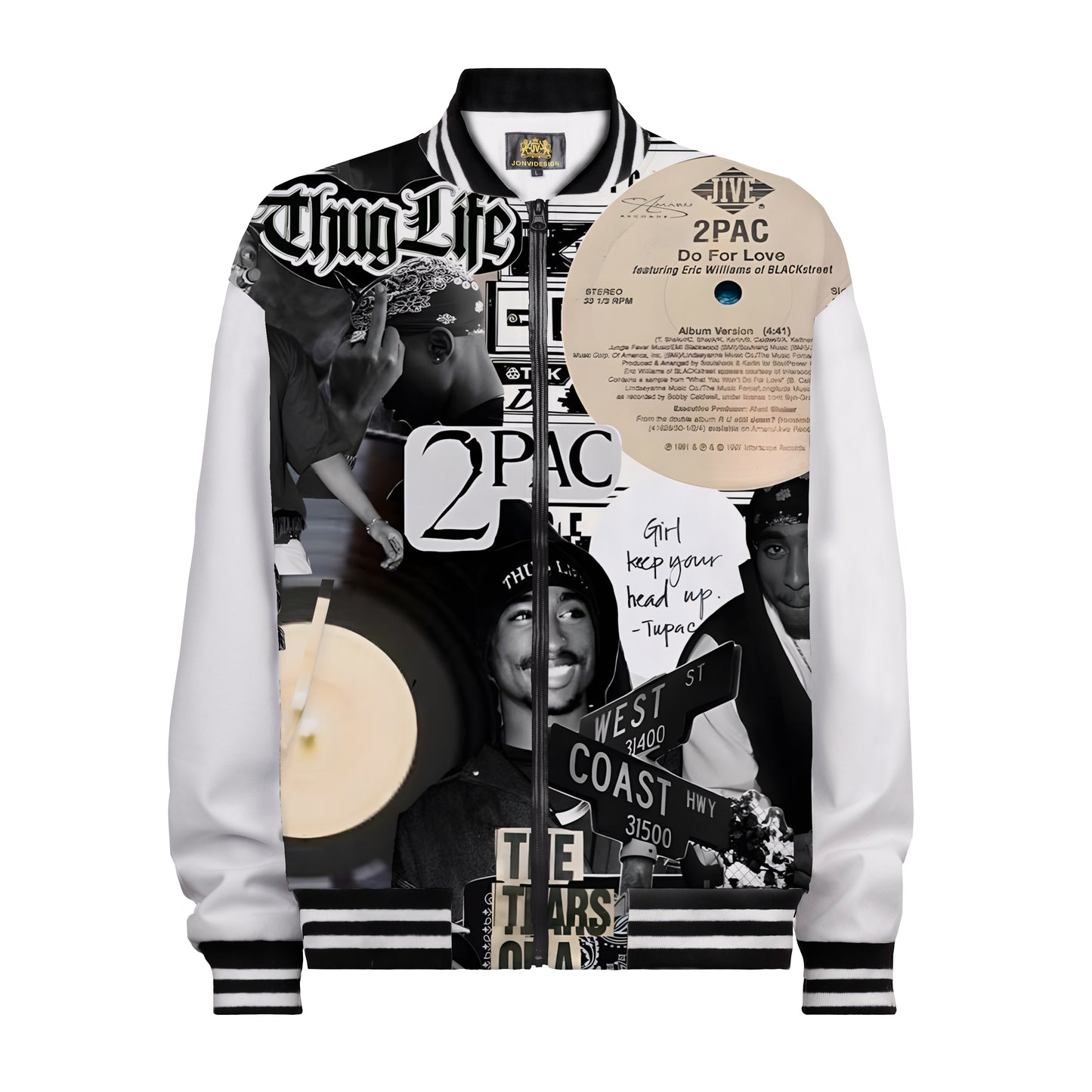 Hip-Hop Style Jacket Bomber Jacket