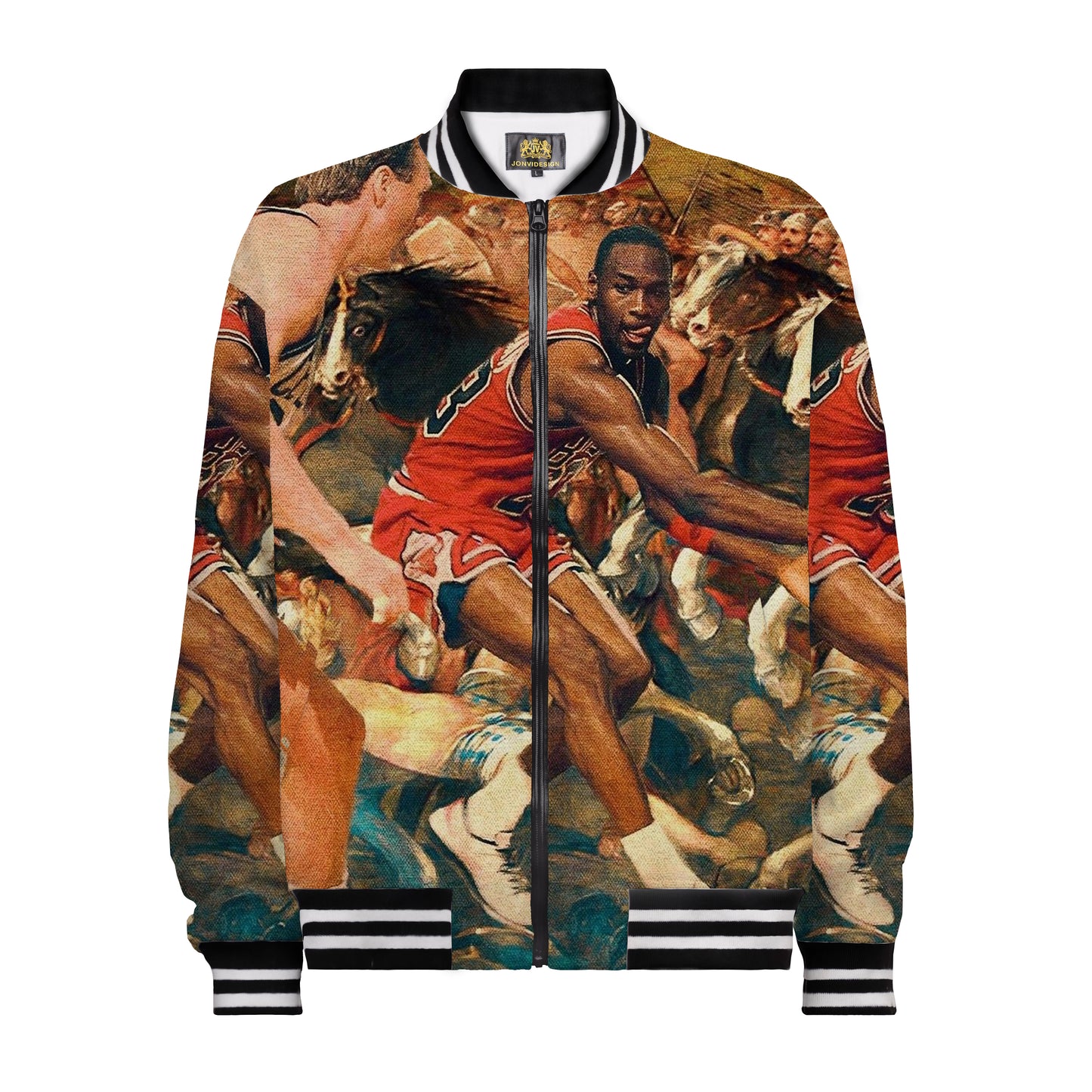 Different Styles Print Bomber Jacket