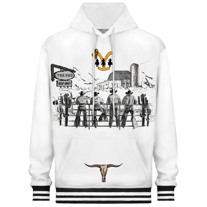 Westworld Yellowstone Print Hooded Sweatshirt