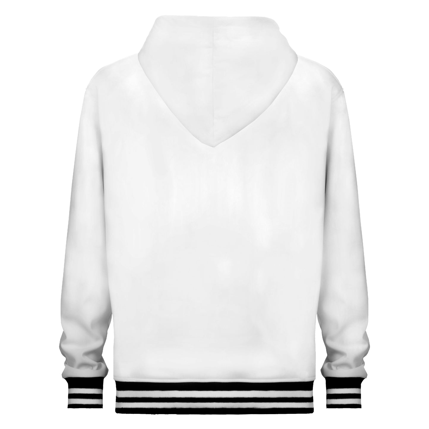 White Bear Print Hooded Sweatshirt