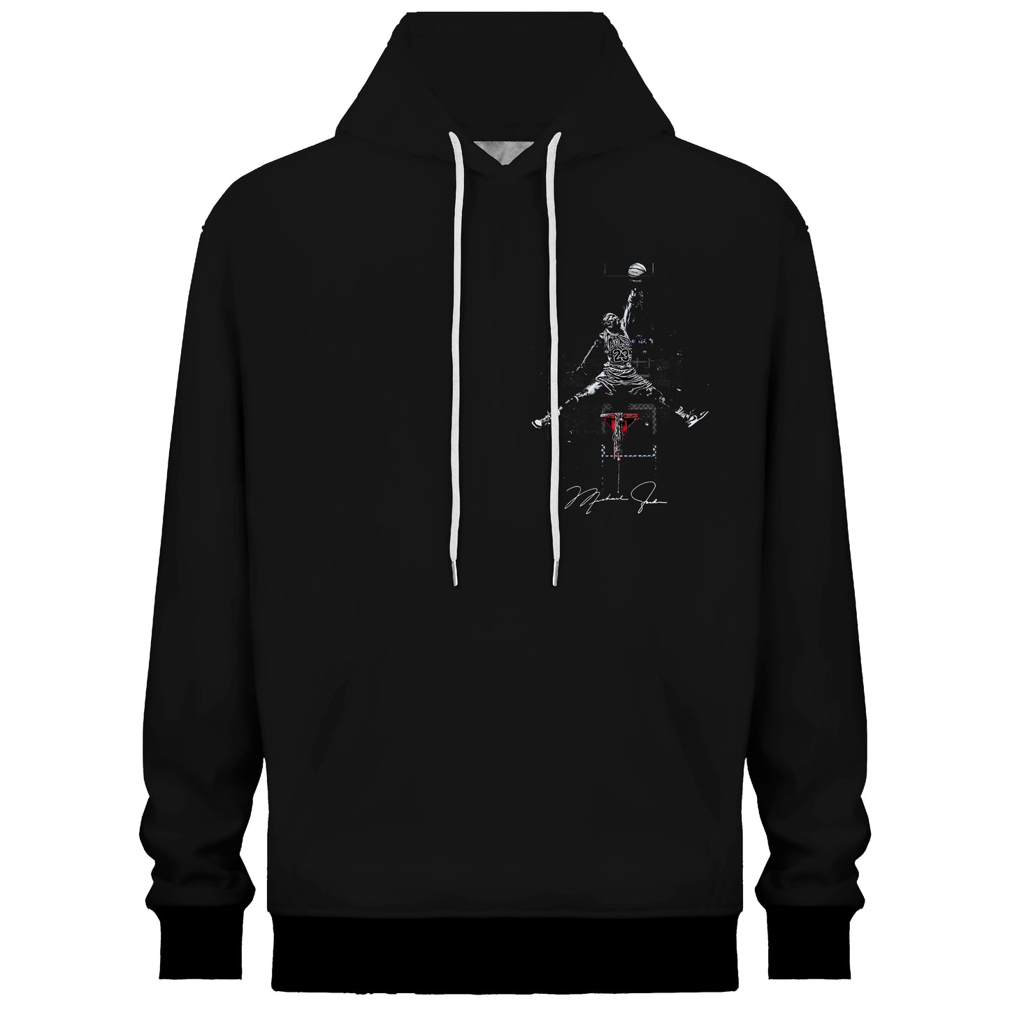 Basketball Boys Print Hooded Sweatshirt