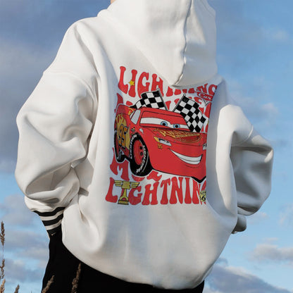 White Hooded Sweatshirt