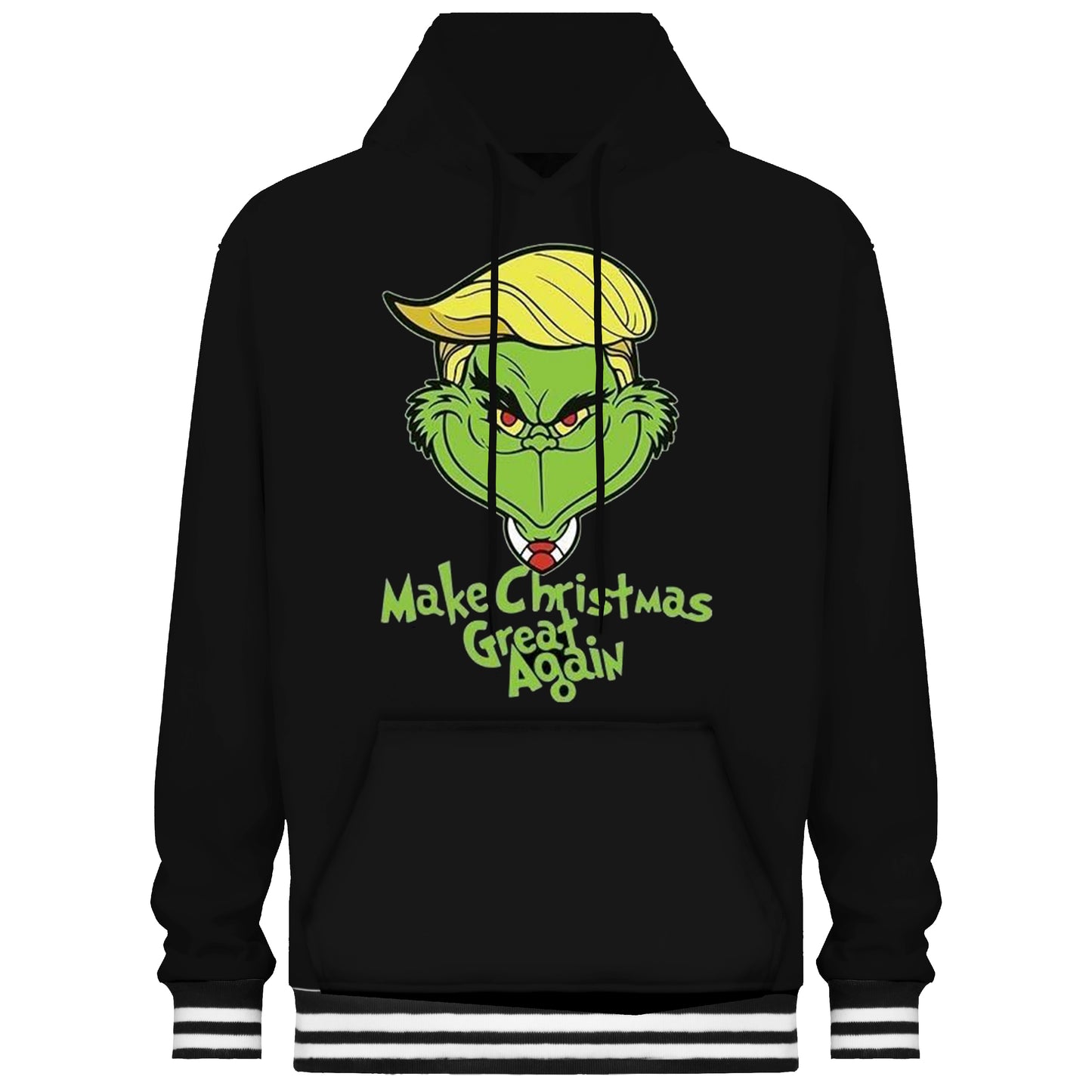 Make Chrismas Graet Again Print Hooded Sweatshirt