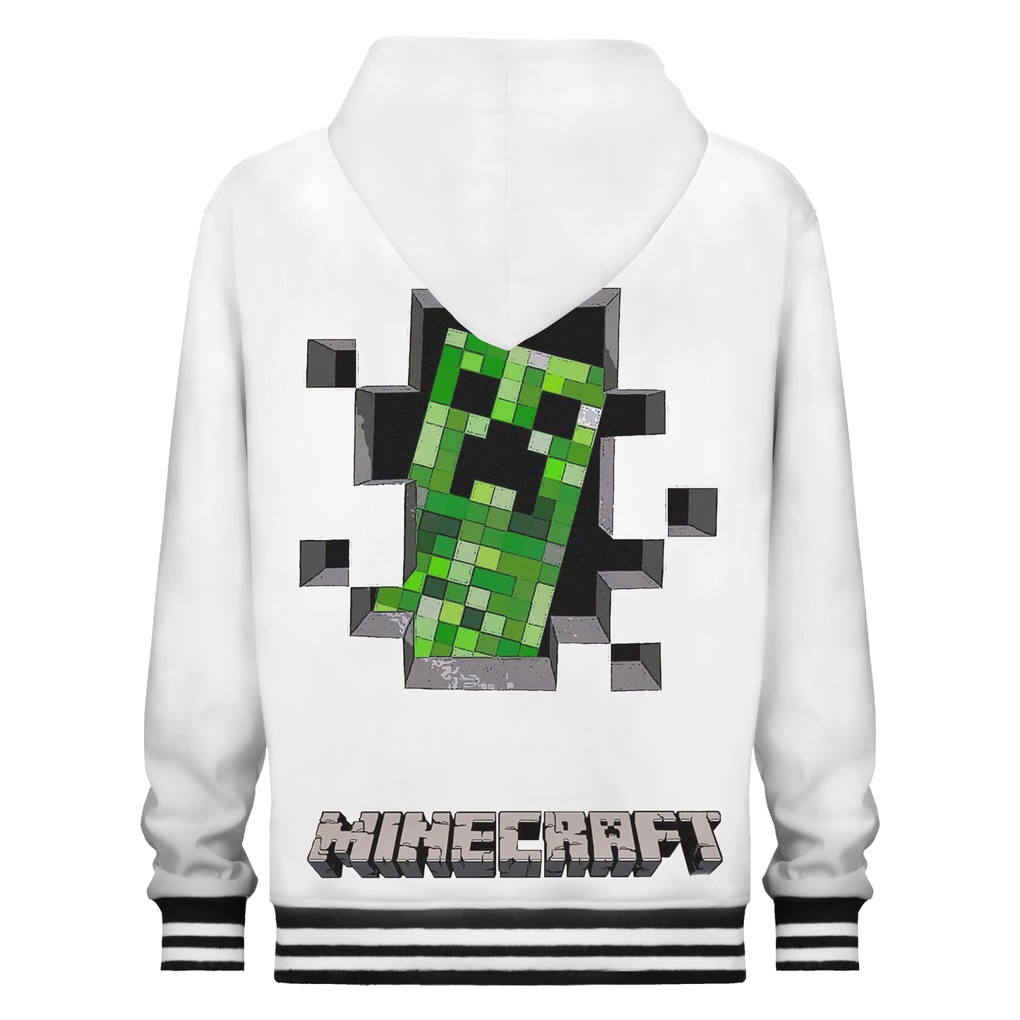 Game Minecraft Prints Hooded Sweatshirt