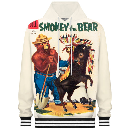 Smokey Bear Workwear Print Hooded Sweatshirt