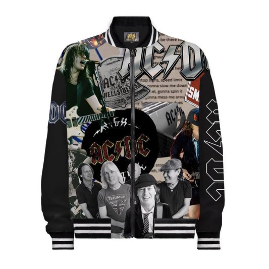 Band Print Bomber Jacket New Design