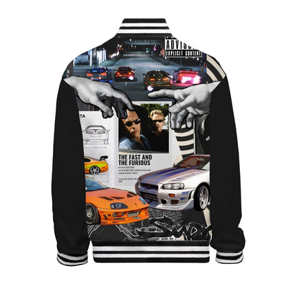 Passionate Racing Print Bomber Jacket