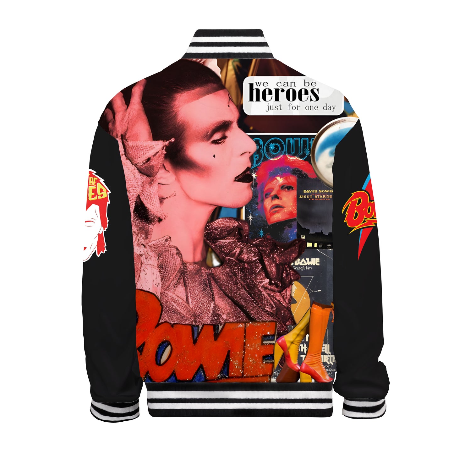 Rock Singer Rock Music Themed Bomber Jacket