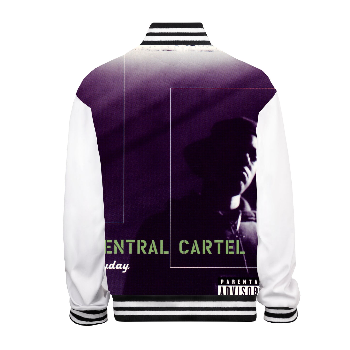 Dark Purple Bomber Jacket