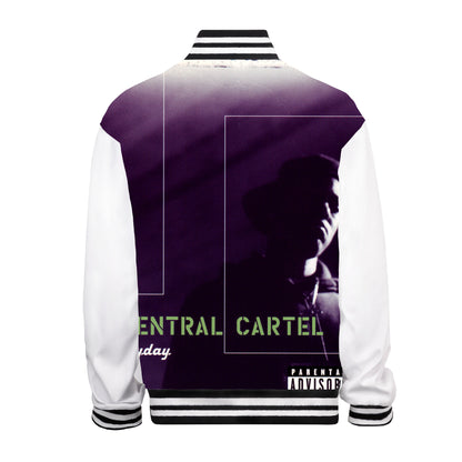 Dark Purple Bomber Jacket