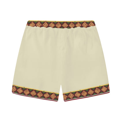 Resort Style Prints Elastic Waistband Summer Casual Shorts