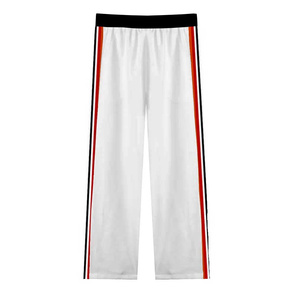 Halloween Haunted Castle Casual Trousers With Elastic Waistband