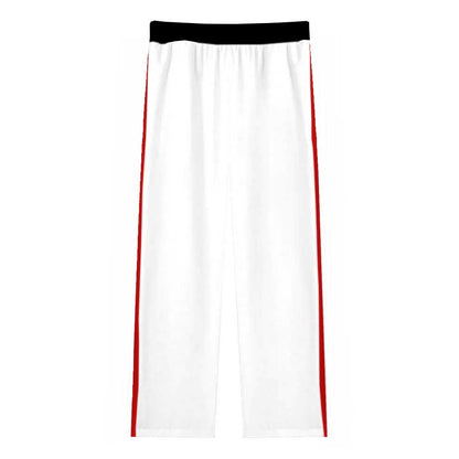 Halloween Haunted Castle Casual Trousers With Elastic Waistband