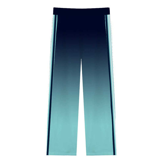 Halloween Haunted House Casual Trousers With Elastic Waistband