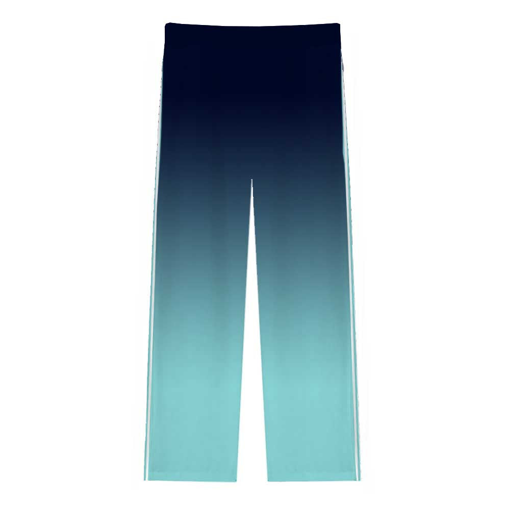Halloween Haunted House Casual Trousers With Elastic Waistband