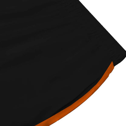 Halloween Pumpkin Casual Trousers With Elastic Waistband