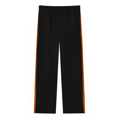 Halloween Pumpkin Casual Trousers With Elastic Waistband