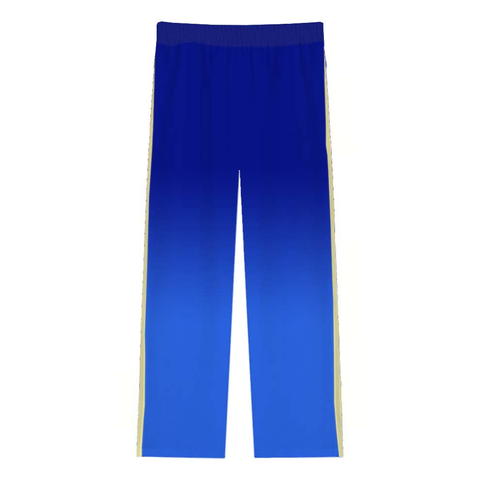 Halloween Retro Graphic Casual Trousers With Elastic Waistband
