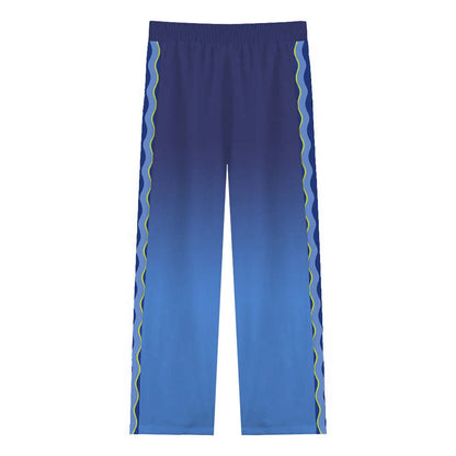 Halloween Mad Scientist Brain Jar Casual Trousers With Elastic Waistband