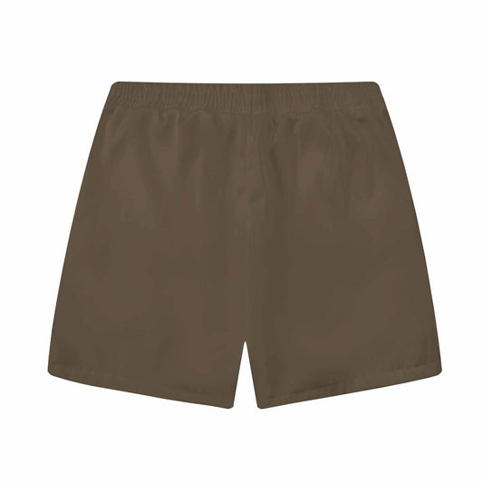 Four-Leaf Clover Print Casual Elastic Waistband Summer Casual Shorts