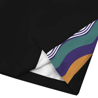 Quiet And Mysterious Halloween Town Prints Casual Trousers With Elastic Waistband