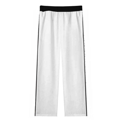 Black Myth: Wukong Waterfall Background Print Casual Trousers With Elastic Waistband