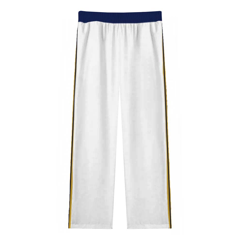 Tiger Pioneer Print Casual Trousers With Elastic Waistband