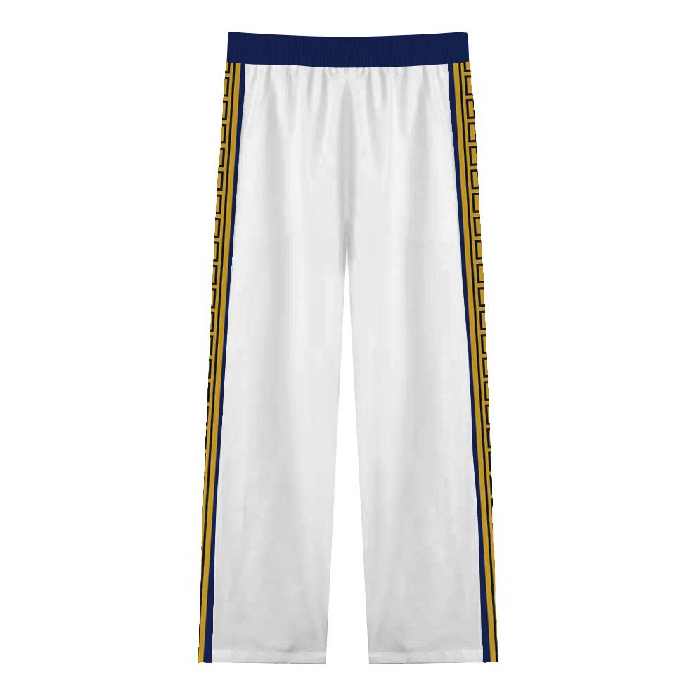 Tiger Pioneer Print Casual Trousers With Elastic Waistband