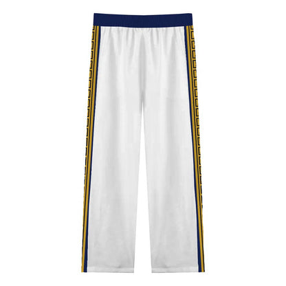 Tiger Pioneer Print Casual Trousers With Elastic Waistband