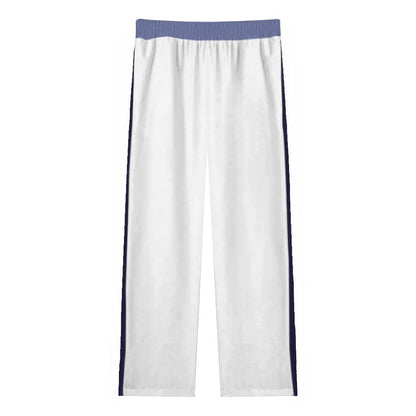 Divine Grace Print Casual Trousers With Elastic Waistband