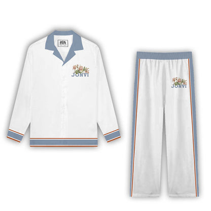 Sacred Heart Madonna Casual Trousers With Elastic Waistband