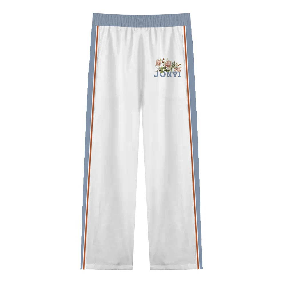 Sacred Heart Madonna Casual Trousers With Elastic Waistband