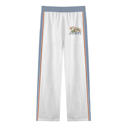 Sacred Heart Madonna Casual Trousers With Elastic Waistband